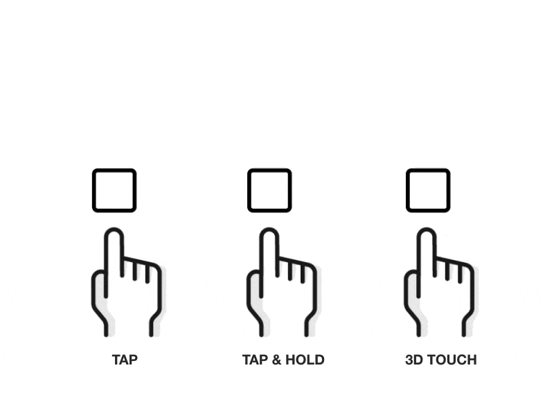 In-App Gesture Paired with Animation