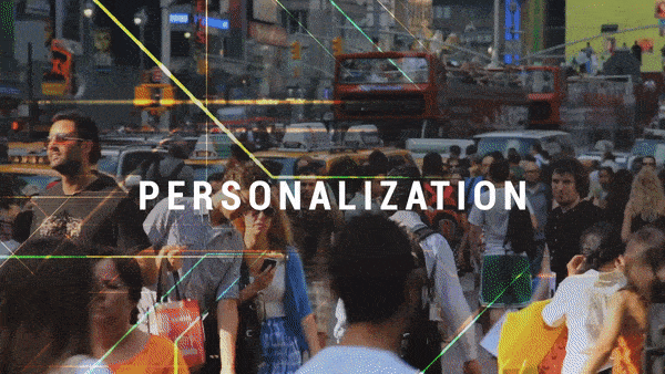 Personalization using AI