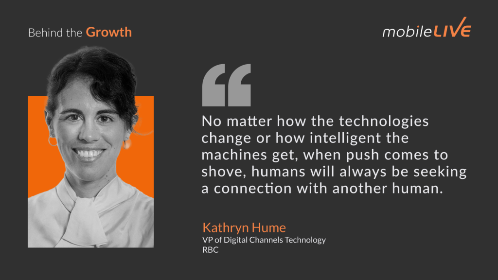 No matter how the technologies change or how intelligent the machines get, when push comes to shove, humans will always be seeking a connection with another human.